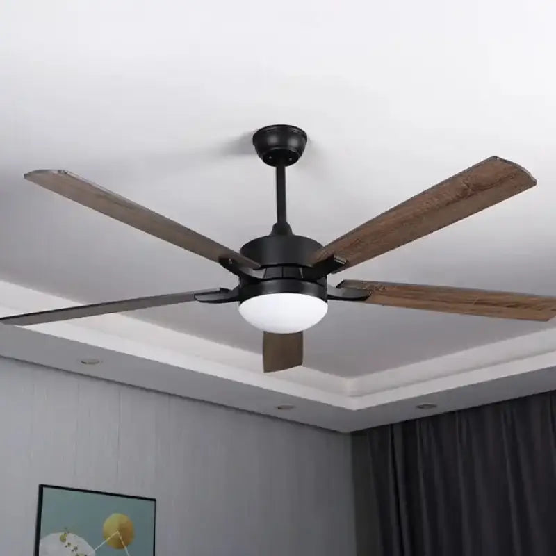 Barbariga | Modern Indoor Decorate Plywood Blade Ceiling Fan With Remote Control