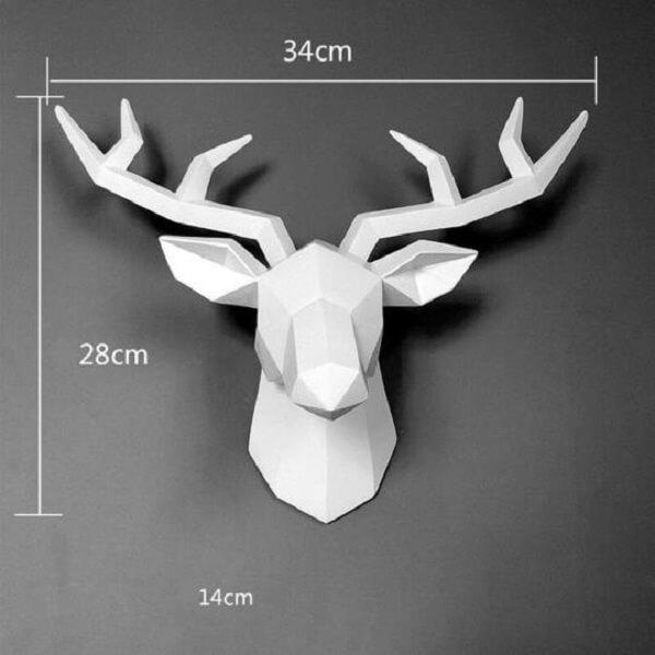 Deer Wall Sculpture - Nordic Side - amazing, architecture, arcitecture, art, artist, beautiful, business, canvas, clock, clocks, contemporaryart, decor, decoration, decorideas, design, design