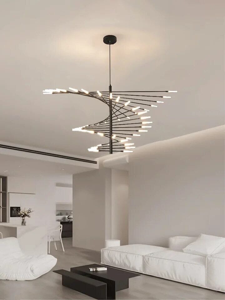 Nyra Spiral Elegant Chandelier