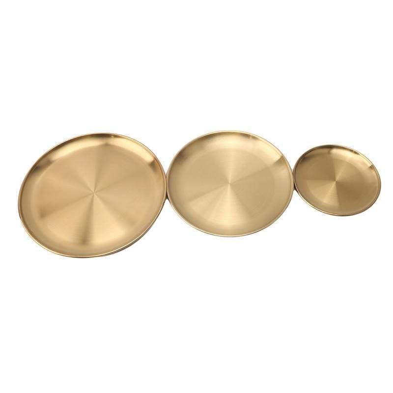 Golden Element Plates - Nordic Side - bis-hidden, bowls, plates