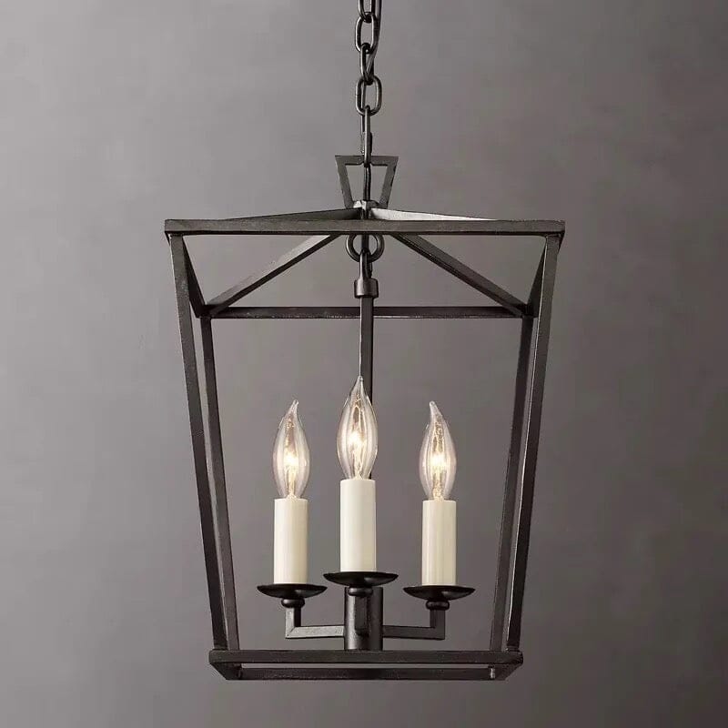 NYRA Retro Candle Cage Pendant