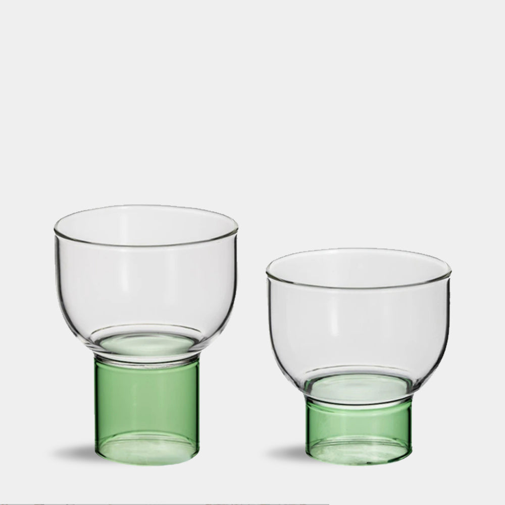 Milano glass tumblers