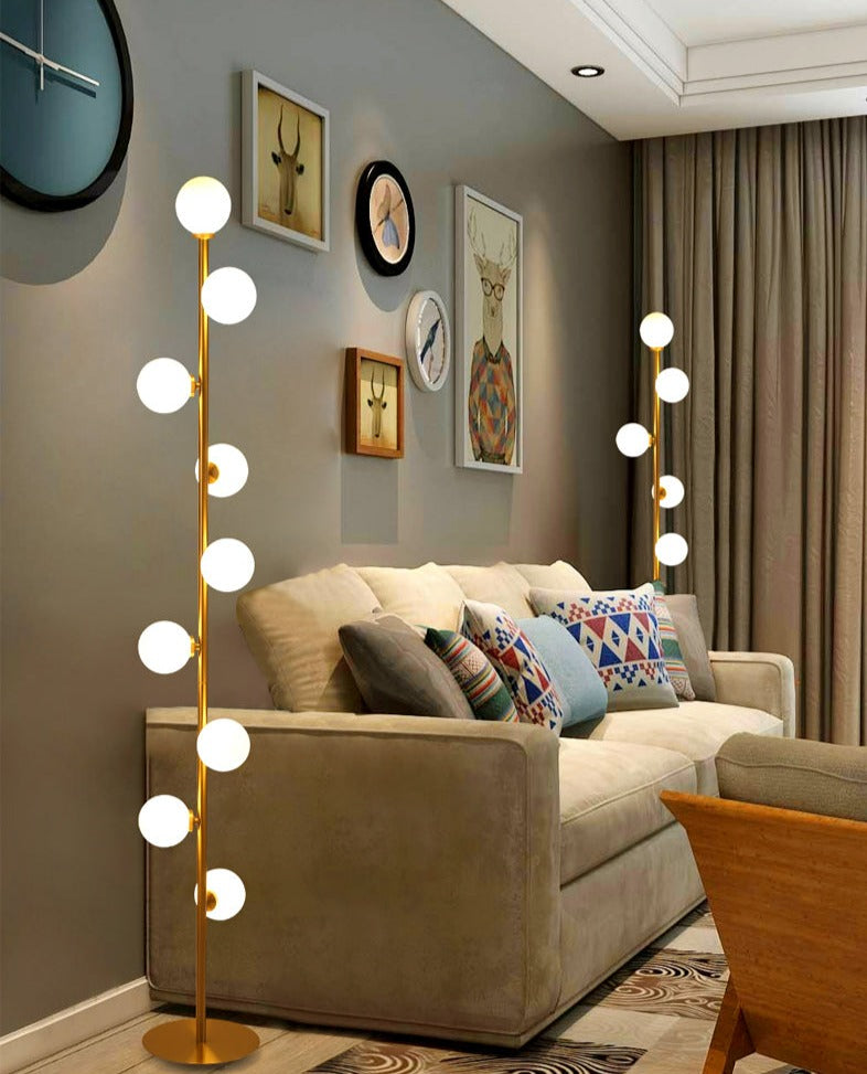 Modern Multi-Bulb Floor Lamp