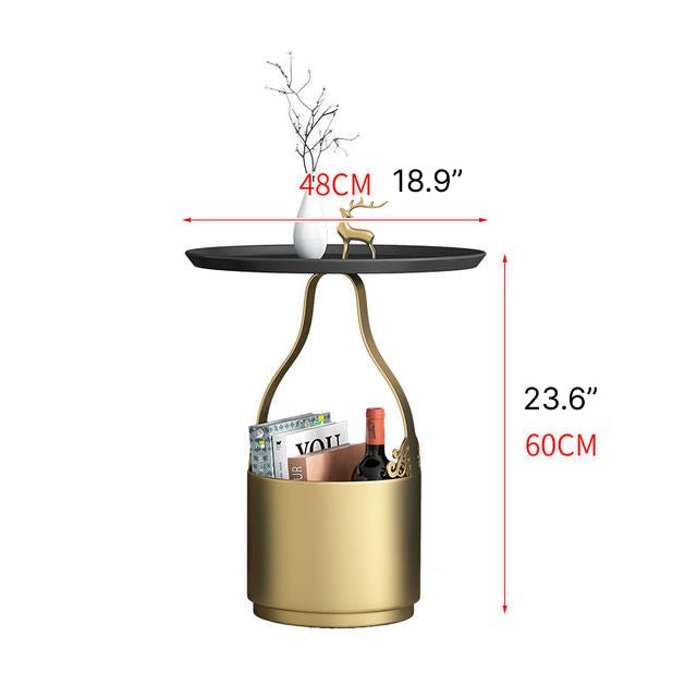 Modern Iron Flower Stand Table