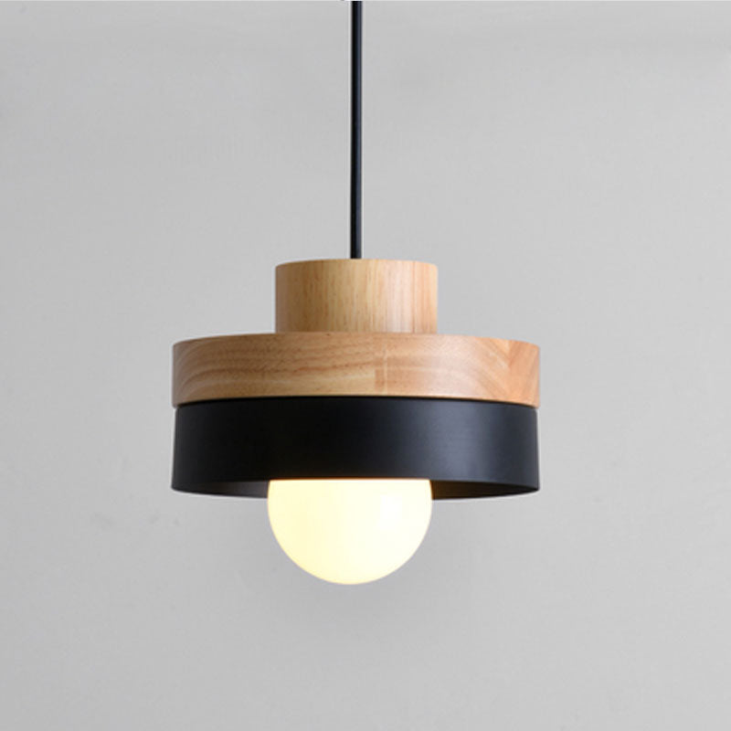 Modern Style Wooden Acorn Chandelier