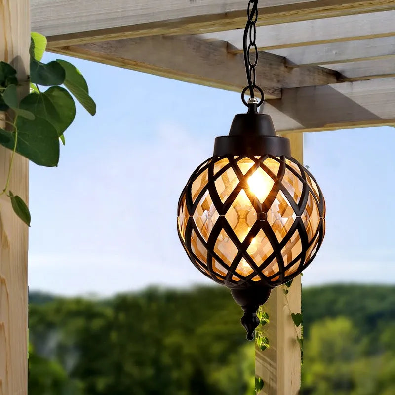 Waterproof Grape Rack Outdoor Chandelier