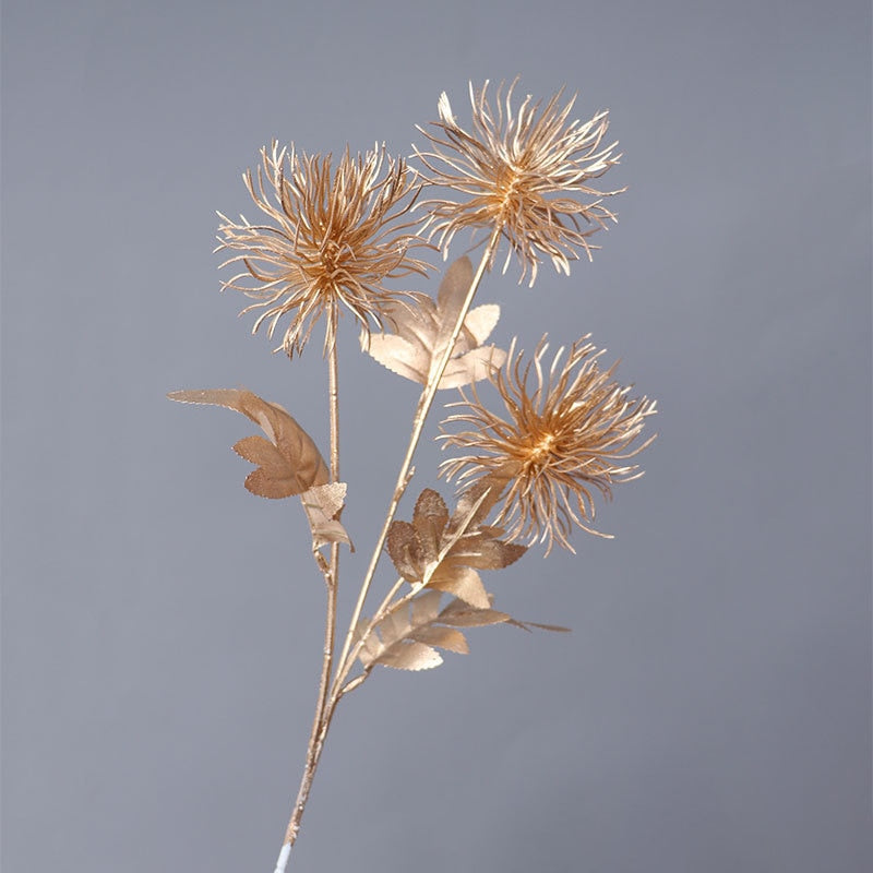 Three-pronged Gold Leaf Ginkgo Eucalyptus  Arrangement