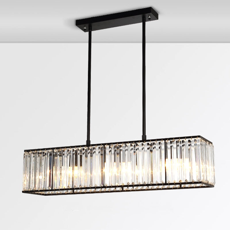 Modern Style Box of Light Chandelier