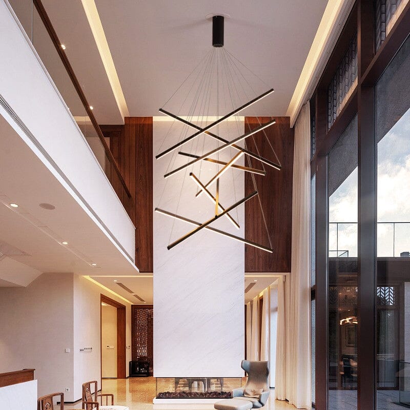 Modern Duplex Chandelier Lighting Fixture