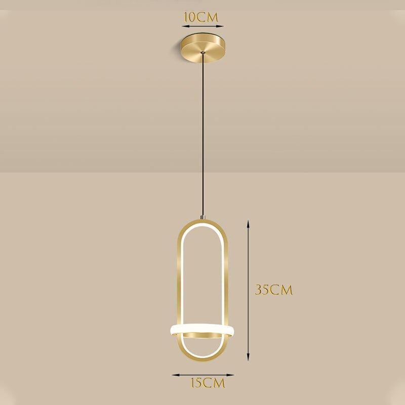 Modern Style Infinity Pendant Light