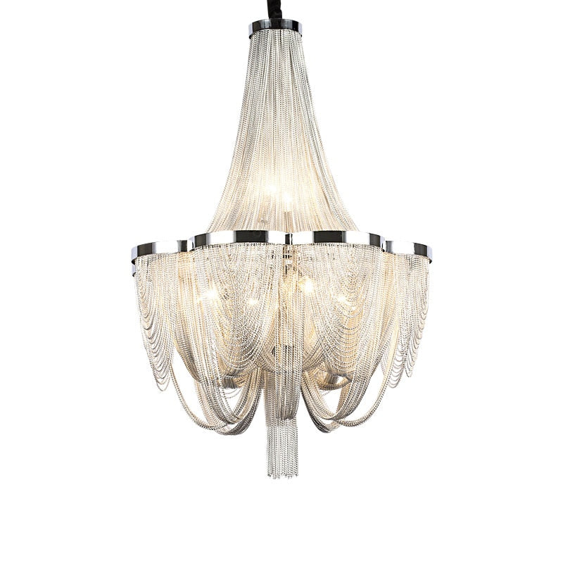 Modern Style Luxury Fringe Chandelier