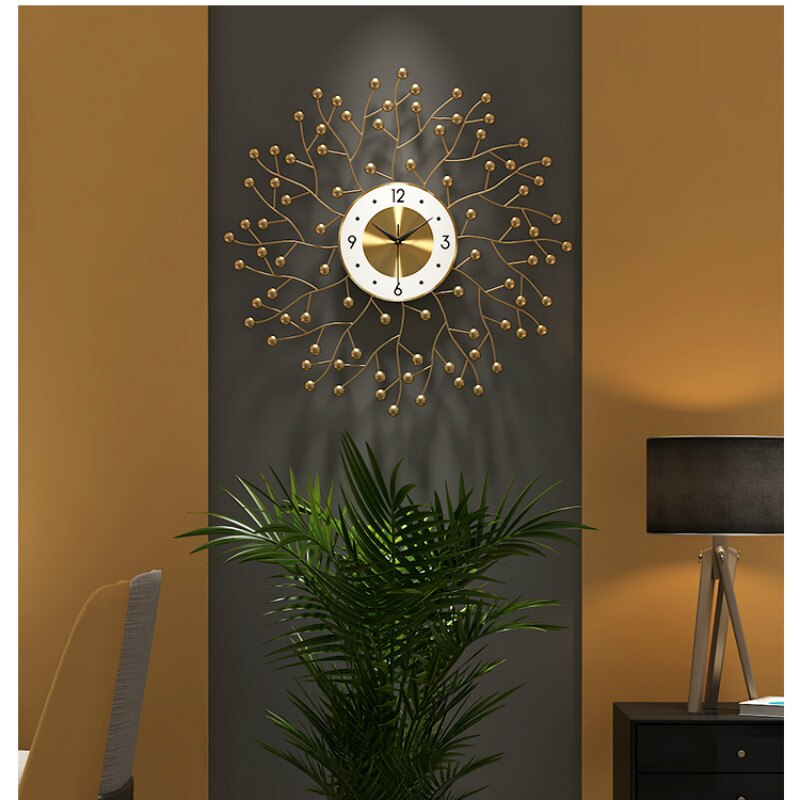 Vine Mandala Wall Clock