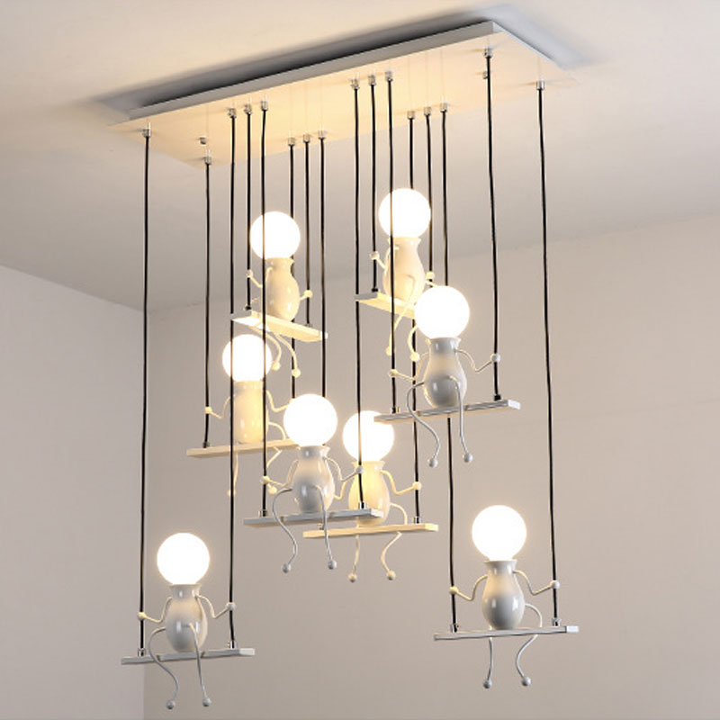 Modern Swinging Art LED Chandelier