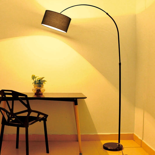 Bent Bucket Floor Lamp