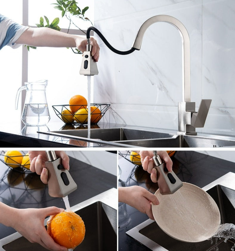 Modern Pull Out Kitchen Faucet