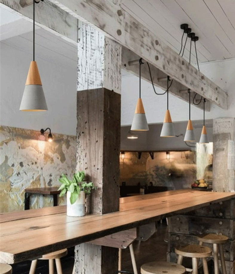 Modern Nordic Concrete Pendant Lights