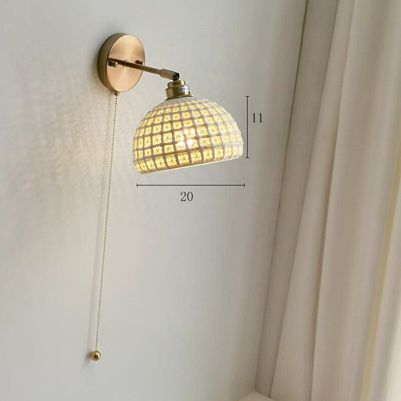 Modern Style Pull Chain LED Wall Light N READY