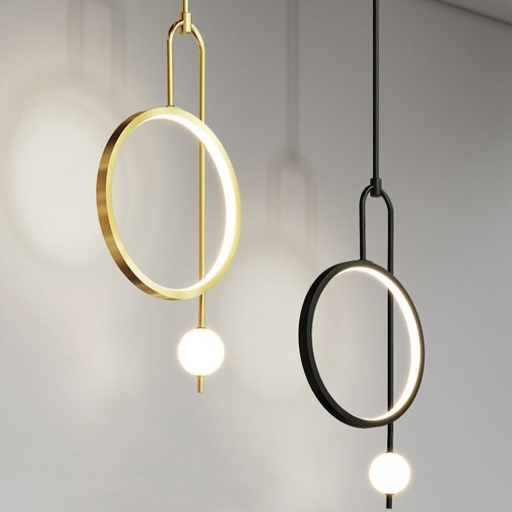 Modern Eclipse Pendant Light Fixture