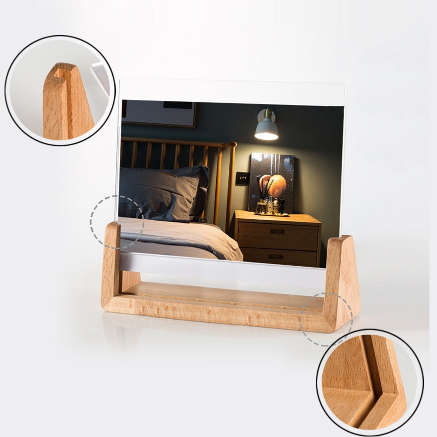 U shaped wooden photo frames