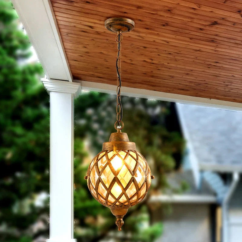 Waterproof Grape Rack Outdoor Chandelier