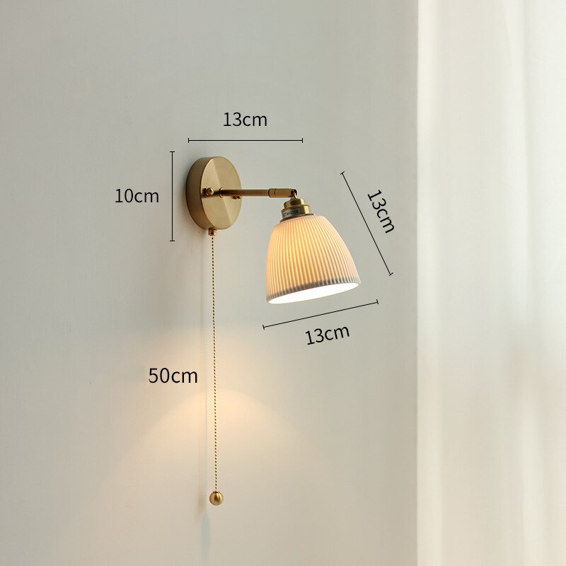 Modern Style Pull Chain LED Wall Light N READY