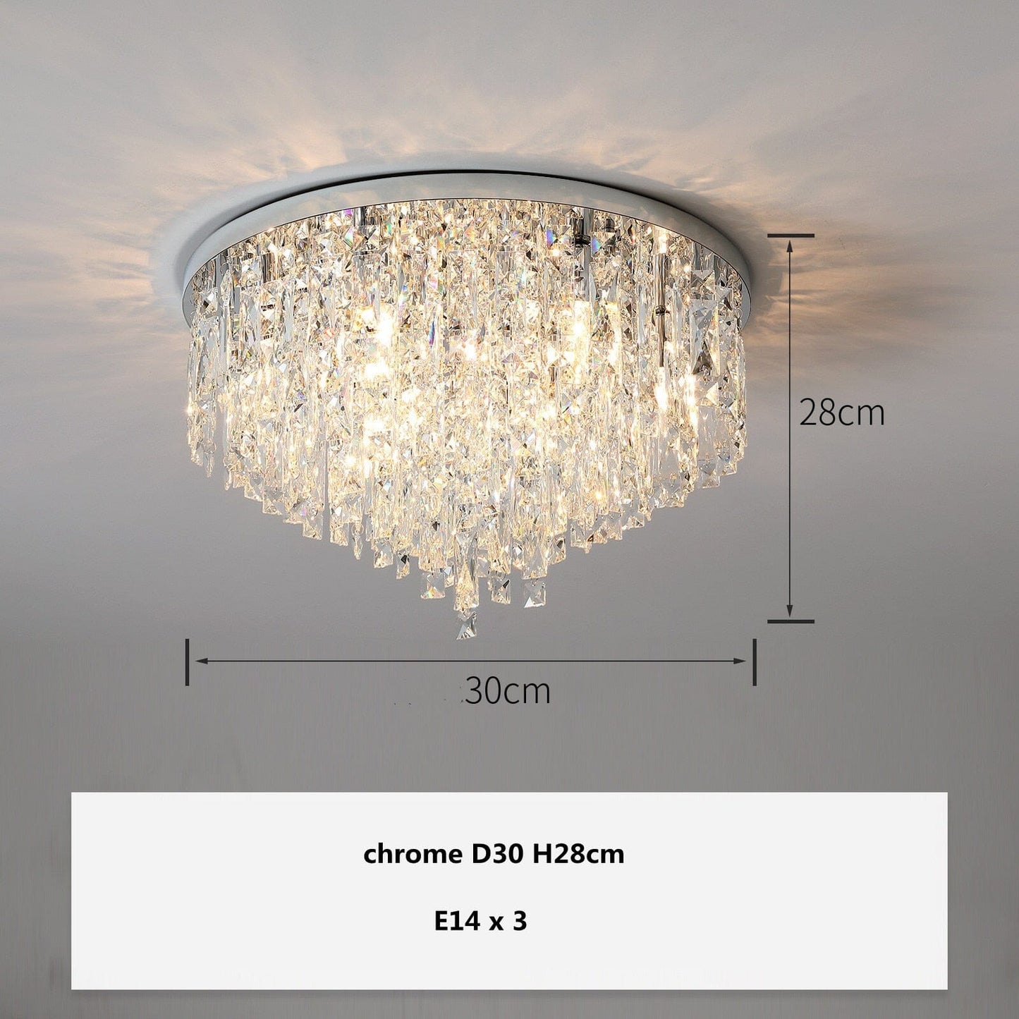 Mayfair Crystal Lamp