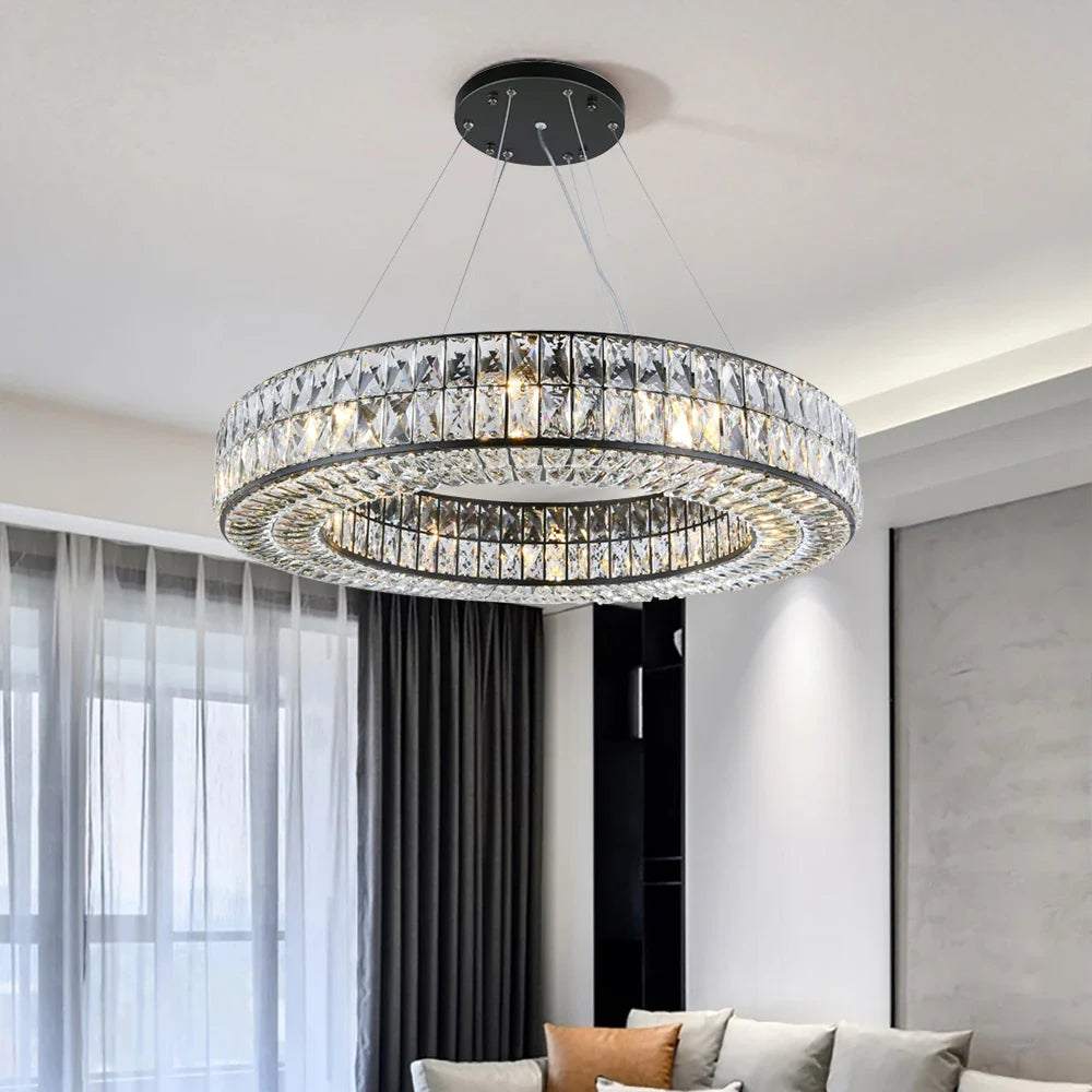 Martha Elegant Crystal Chandelier