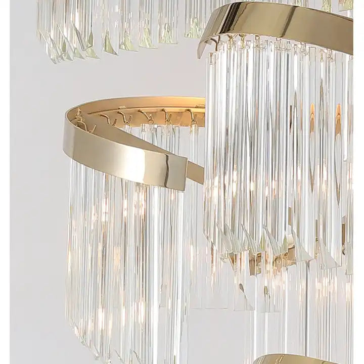 Waterloo Crystal Ceiling Fixture