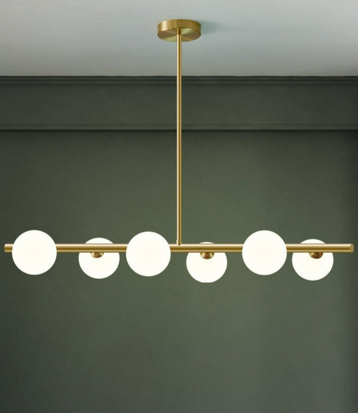 Astra Multi-Globe Horizontal Chandelier