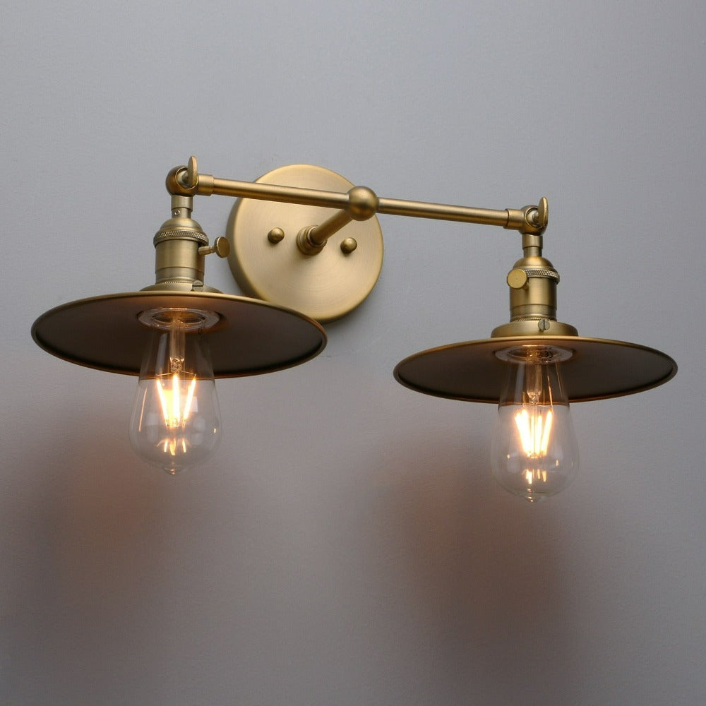 Two-Bulb Jaime Vintage Wall Sconce