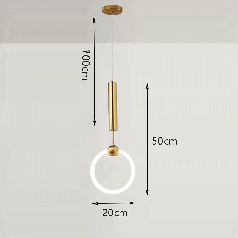 Nordic Hoop LED Pendant Light