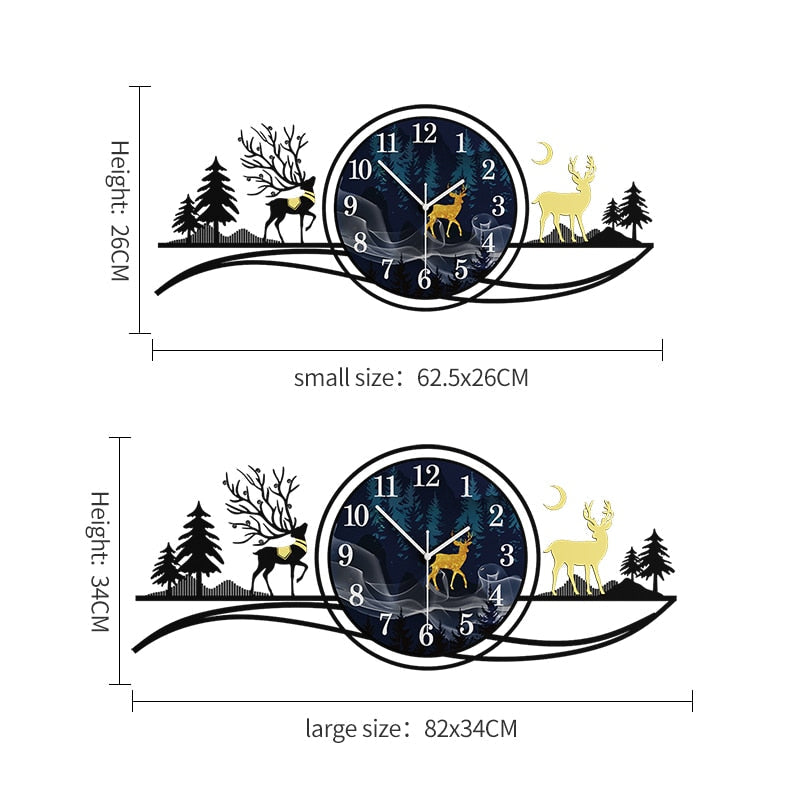 Taiga Wall Clock