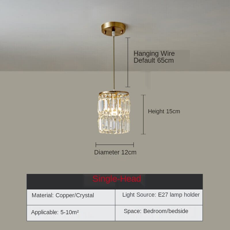 Willesdon Crystal Pendant Lights