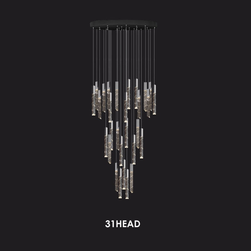 Modern Style Crystal Bars Chandelier