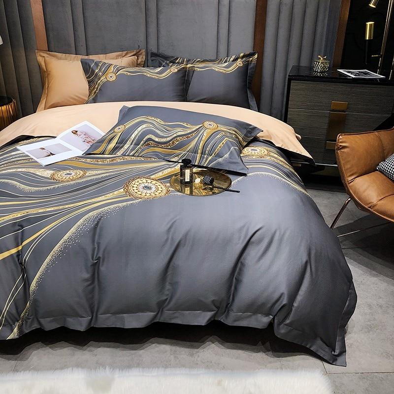 Modern Luxury Egyptian Cotton Duvet Set