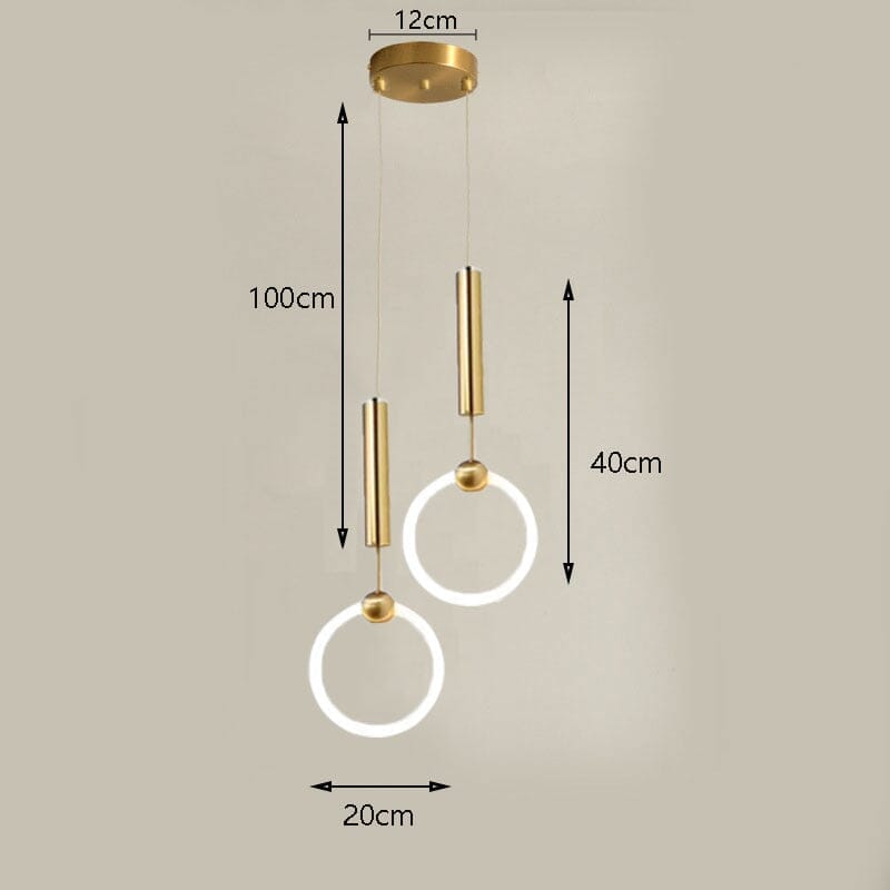 Nordic Hoop LED Pendant Light
