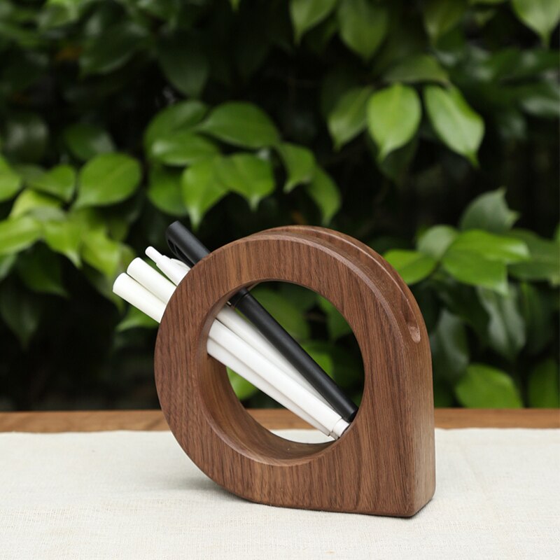 Wooden O Stylish Pen Holder