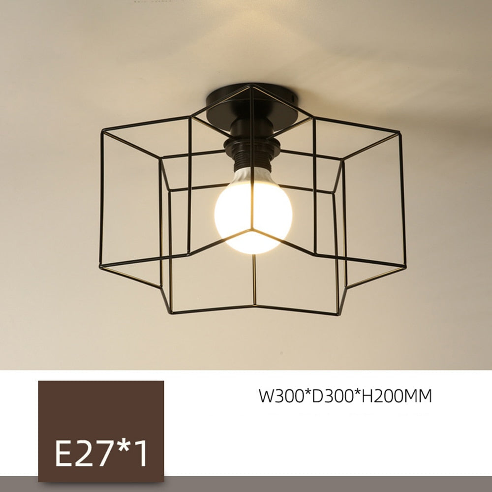 Modern Cage Light Cover