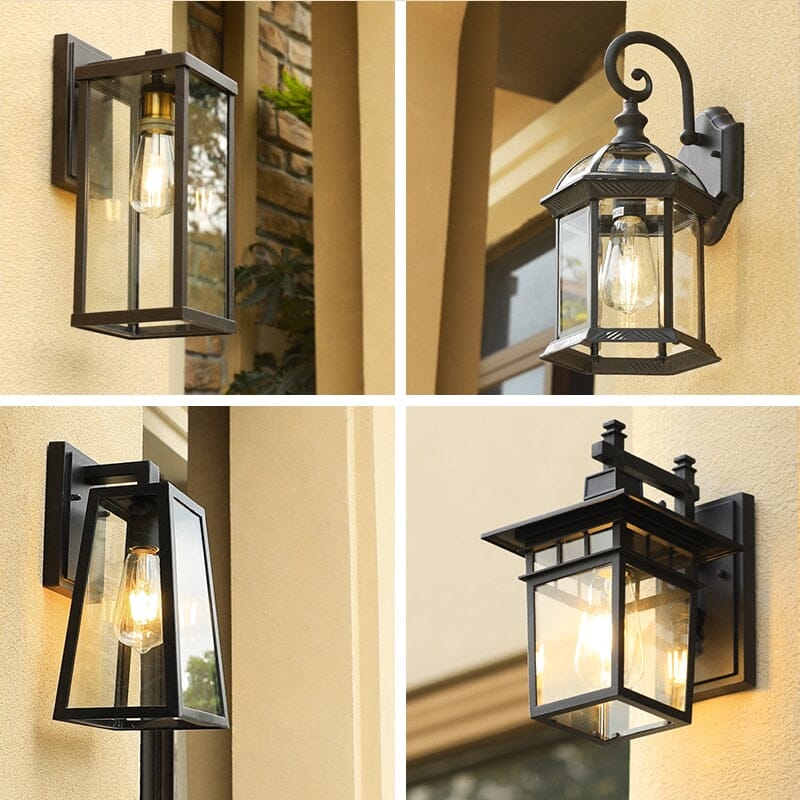 Artistic Outdoor Lampshade Light Fixture