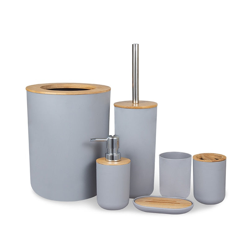 Minimalistic Bathroom Accessories Set