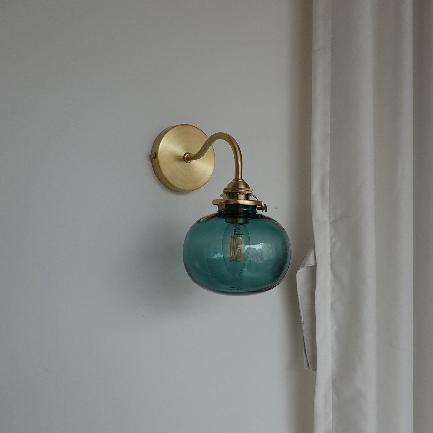 Vintage Style Glass Sphere Light