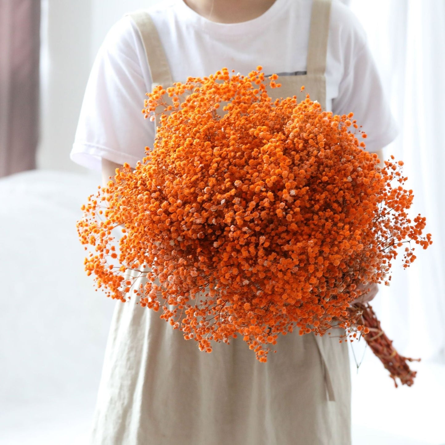 Natural Dried Gypsophila Flower Bouquets