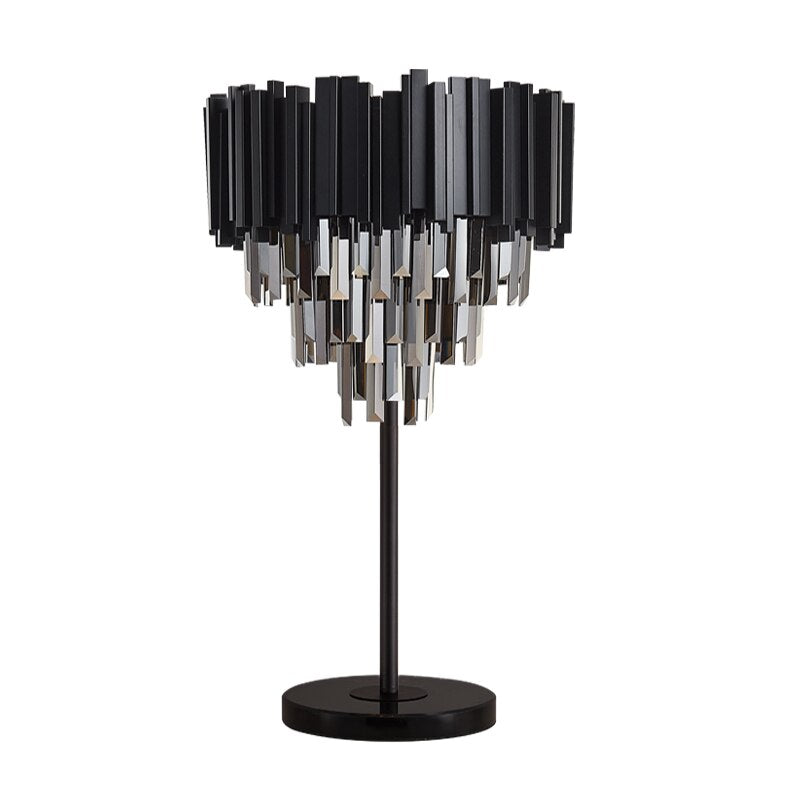 Black Crystal Luxury Table Lamp