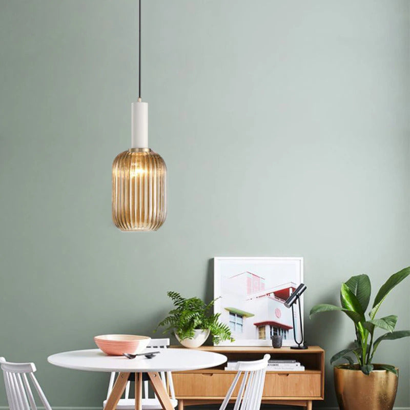 Walden - Vintage Textured Glass Pendant Lights