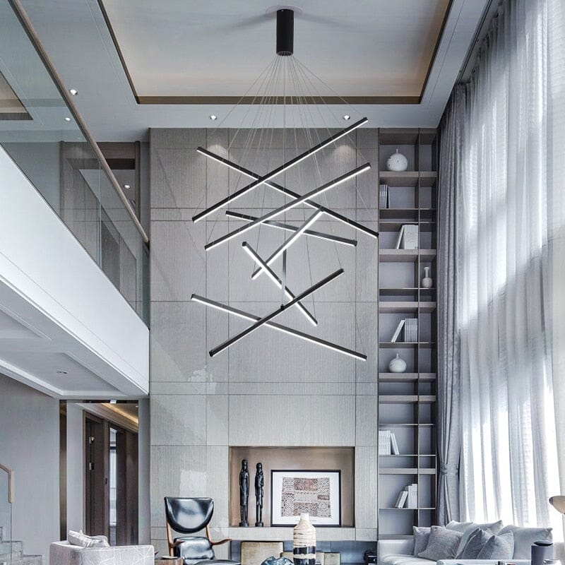 Modern Duplex Chandelier Lighting Fixture