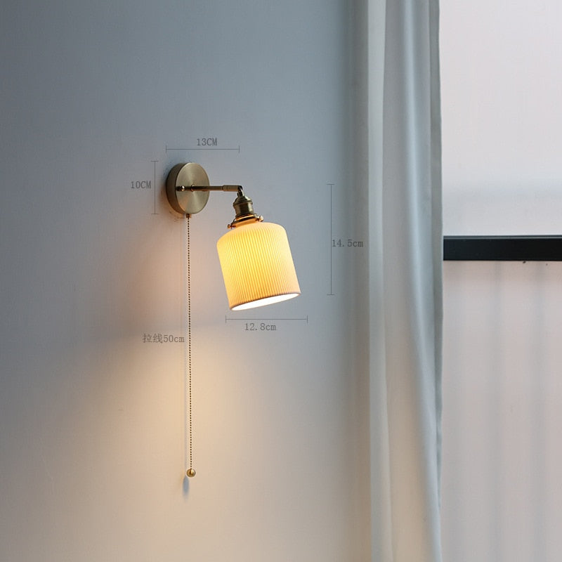 Modern Style Pull Chain LED Wall Light N READY