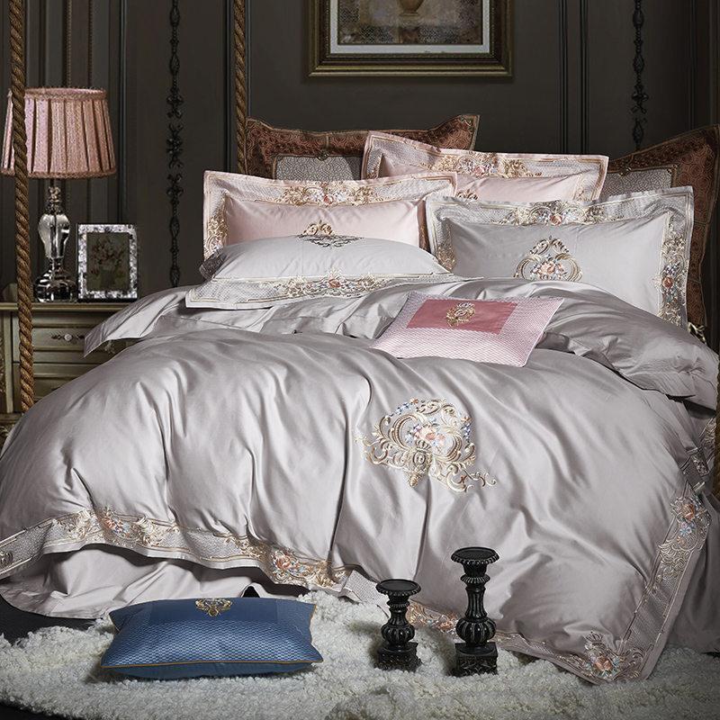 Eifeer Luxury Egyptian Cotton Embroidery Bedding set - Nordic Side - Bedding, Cotton, Egyptian, Eifeer, Embroidery, Luxury, set