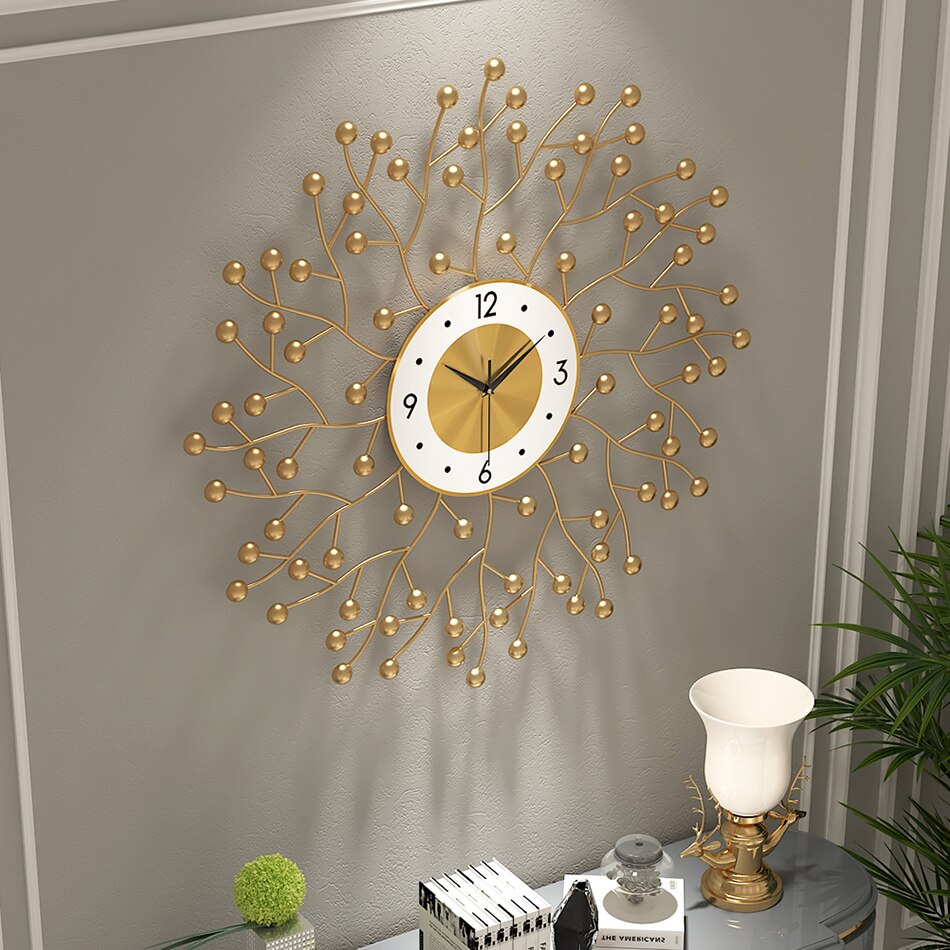 Vine Mandala Wall Clock