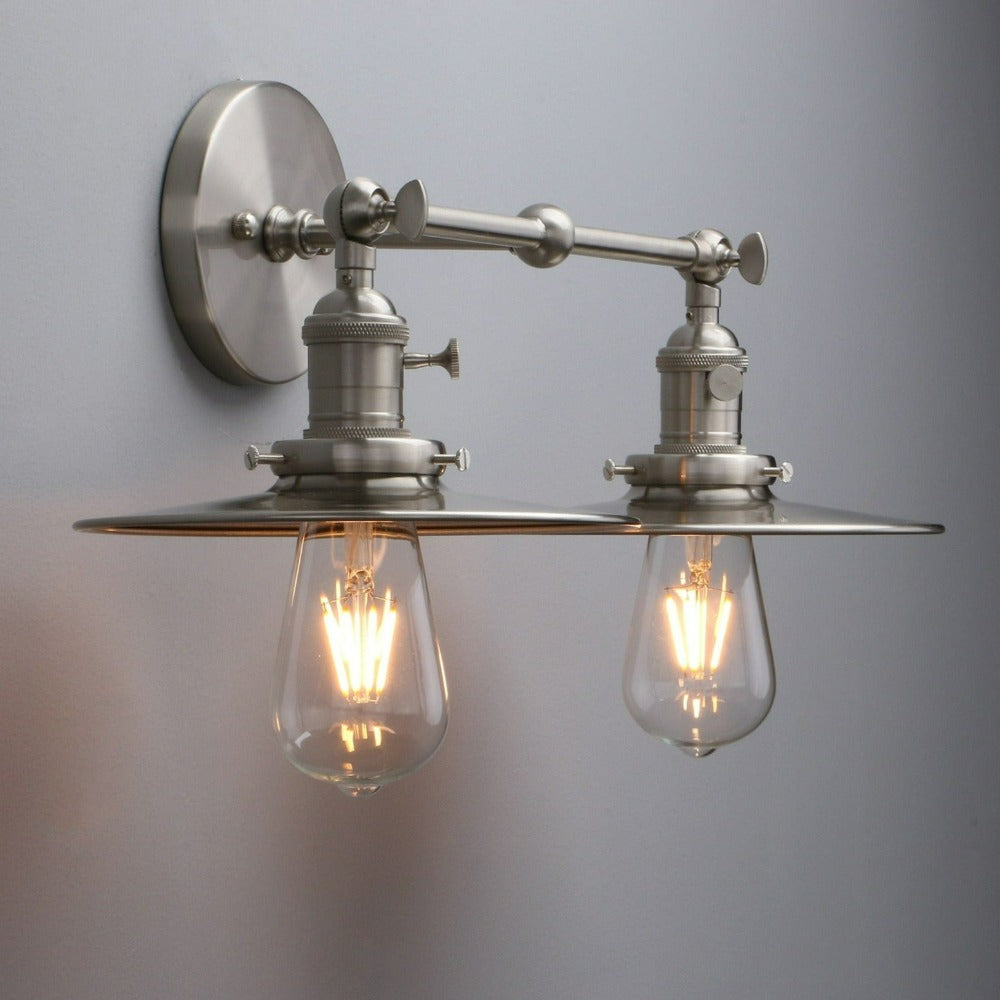 Two-Bulb Jaime Vintage Wall Sconce