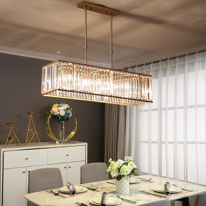 Modern Style Box of Light Chandelier